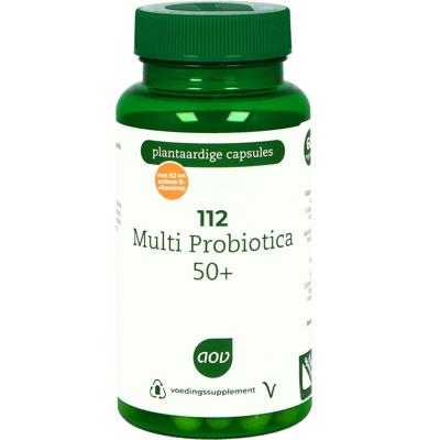 AOV 112 Multi probiotica 50+ 60 Vegetarische capsules