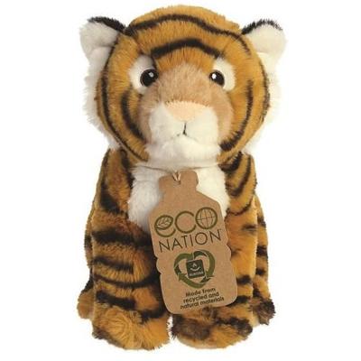 Aurora knuffeltijger Eco Nation 24 cm pluche oranje Aurora knuffeltijger Eco Nation 24 cm pluche oranje