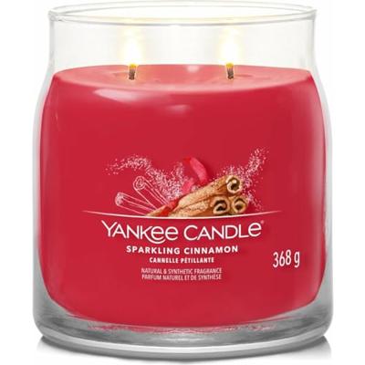 Yankee Candle sparkling cinnamon signature medium jar