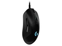 Logitech Gaming G403 Hero Muis USB Optisch Zwart 6 Toetsen 25000 dpi Verlicht, Gewichtsreductie - thumbnail