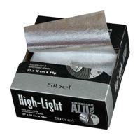 Sibel Alufoil Embossed Sheets 14µ Silver 27cmx12cm 300Stuks - thumbnail