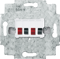 ABB 2CKA000230A0403 Luidsprekeraansluiting IP20 Wit, Zuiver wit (RAL 9010) - thumbnail