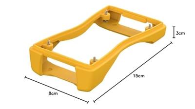 Bopla BS 500 DI-D-1003 Decorafdichting TPE Signaalgeel (b x h x d) 142.8 x 77.1 x 31.1 mm 1 stuk(s)