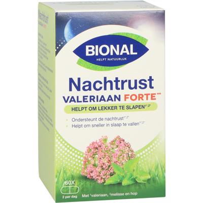 Bional Nachtrust Valeriaan Forte Capsules Bional Nachtrust Valeriaan Forte Capsules