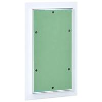 VidaXL Toegangs paneel groen en zilver 20 x 35 cm - thumbnail