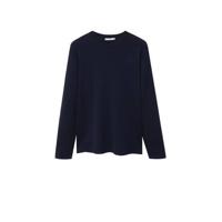 Mango Man trui marineblauw - thumbnail