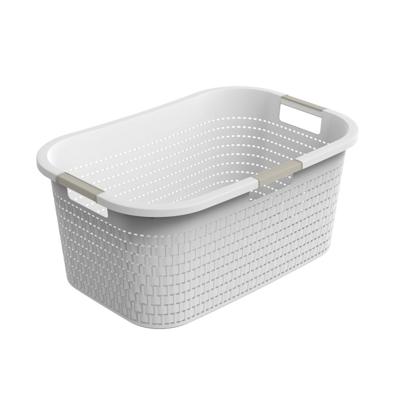Rotho wasmand 40 liter country wit