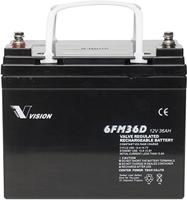 Vision Solar-AKKU 12 V, 36 Ah - thumbnail