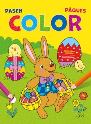 Deltas pasen color kleurblok