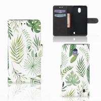 Nokia 2 Hoesje Leaves - thumbnail