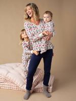 Kerstpyjama voor dames capsulecollectie ENVIE DE FRAISE rood - thumbnail