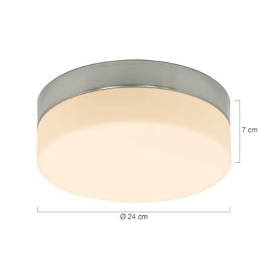 Steinhauer PlafonniereCeiling 22cm 2950K metaalgrijs - 1363ST