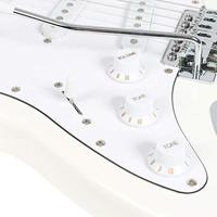 Dimavery ST-203 LH WH elektrische gitaar linkshandig wit - thumbnail