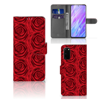 Samsung Galaxy S20 Hoesje Red Roses - thumbnail