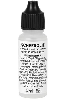 Huismerk Scheerolie voor Scheerkoppen & Scheerbladen - 4 ml