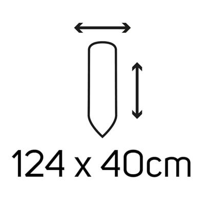 Strijkplank Taurus 994180000 Grijs 124 x 40 cm Katoen Metaal