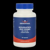 Resveratrol duo 200mg 60 Vegetarische capsules - thumbnail