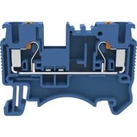 Degson DS2.5-01P-12-00A(H) Doorgangsklem Push-In-klem Blauw 1 stuk(s) - thumbnail