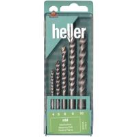 Heller 17745 0 Steen-spiraalboorset 5-delig 4 mm, 5 mm, 6 mm, 8 mm, 10 mm Cilinderschacht 1 set(s) - thumbnail