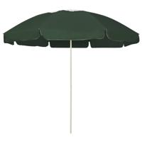 VidaXL Strandparasol 240 cm groen - thumbnail