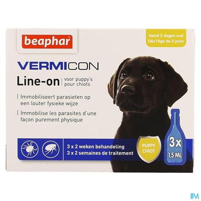 Beaphar Vermicon Line-on Puppy 3x1,5ml