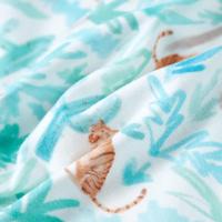 Kindershirt tijgerprint 92 ecru - thumbnail