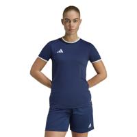 adidas Entrada 26 Voetbalshirt Dames Donkerblauw Wit - thumbnail