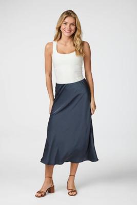 Neo Noir Bovary Skirt | Midnight Blue Neo Noir Bovary Skirt | Midnight Blue