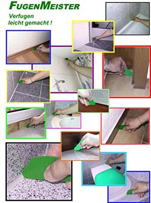 Fugenmeister Permafix afmesspatels - hoekig (3x) - W-03