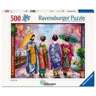 Ravensburger - Puzzel van 500 stukjes - Bloemenpad - Volwassenen en kinderen vanaf 12 jaar - Puzzel van topkwaliteit - 12001702