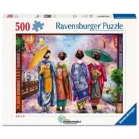 Ravensburger - Puzzel van 500 stukjes - Bloemenpad - Volwassenen en kinderen vanaf 12 jaar - Puzzel van topkwaliteit - 12001702 - thumbnail