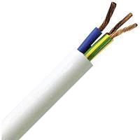 Kopp 151825002 Geïsoleerde kabel H05VV5-F 3 x 1.5 mm² Wit 25 m - thumbnail
