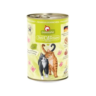 GRANATAPET DeliCATessen Pheasant and coney - nat kattenvoer - 400g