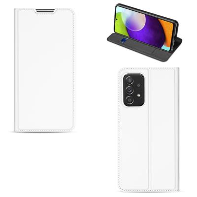 Samsung Galaxy A52 Hoesje Wit met Pashouder Samsung Galaxy A52 Hoesje Wit met Pashouder