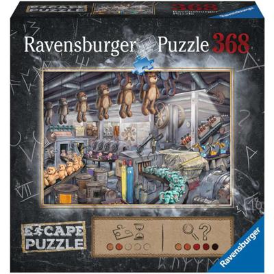 Ravensburger puzzel 368 stukjes escape toy factory