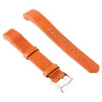 By Qubix - Lederen bandje Compatible met Fitbit Alta - Camel bruin - Compatible fitbit bandje - thumbnail