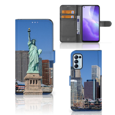 OPPO Find X3 Lite | Flip Cover | Vrijheidsbeeld OPPO Find X3 Lite | Flip Cover | Vrijheidsbeeld