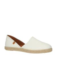 Verbenas Carmen leren espadrilles wit - thumbnail