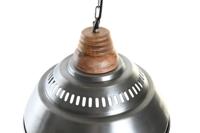 Plafondlamp DKD Home Decor 43 x 43 x 31 cm Zilverkleurig Bruin Ijzer Mangohout 50 W - thumbnail