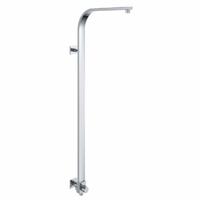 Luxe douchestang+ omstelknop 45x1000 chroom - thumbnail