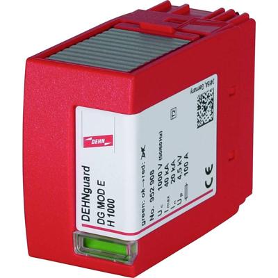 DEHN 952908 DG MOD E H 1000 Overspanningsveilige module 20 kA 1 stuk(s)