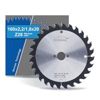 AKE Eurolaser zaagblad - 160 x 20 mm - 28 tands Wisseltand - thumbnail