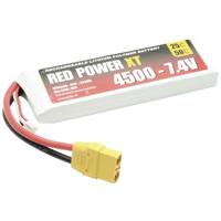 Red Power LiPo accupack 7.4 V 4500 mAh Aantal cellen: 2 25 C Softcase XT90 - thumbnail