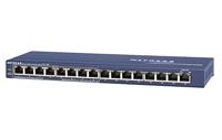 NETGEAR FS116PEU 16-poorts Fast Ethernet LAN unmanaged PoE-switch (10/100 Mbps, met 8x PoE 70W) - thumbnail