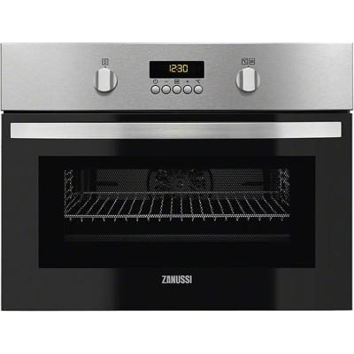 Zanussi ZNF44X Elektrische oven 43 l Zwart, Roestvrijstaal