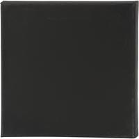 Creativ Company Canvas, afm 30x30x1,6 cm, 360 gr, zwart, 1 stuk - thumbnail
