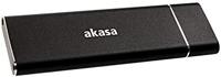 Akasa AK-ENU3M2-02 behuizing voor opslagstations M.2 SSD enclosure Zwart - thumbnail