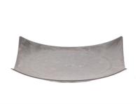 Tray Melamine 28x28xh5cm grijs - thumbnail