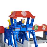 Paw Patrol Big Truck Pups Highway Rescue Hoofdkwartier + Licht en Geluid - thumbnail