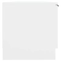 Tv-meubel 102x35x36,5 cm bewerkt hout wit - thumbnail